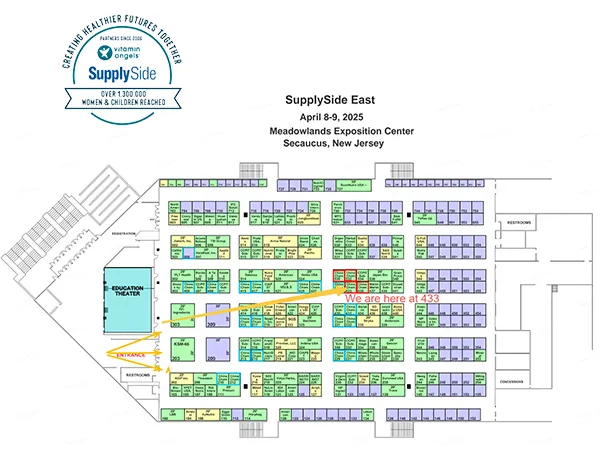 Meet Zancheng Life Sciences at Booth 433, SupplySide East 2025